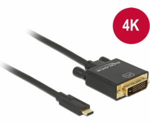 Delock Kabel USB Type-C™ samec > DVI 24+1 samec (DP Alt M...