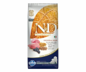 FARMINA N&D Ancestral Grain Puppy Medium&Maxi Lamb dry do...