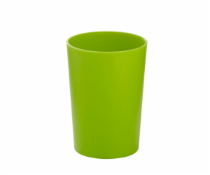 Pohár MARTA plastik zelená H 11cm / Ř 8cm KL-24171