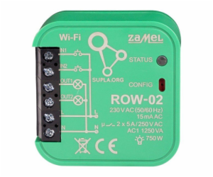 ROW-02 WI-FI RECEIVER 2-CHANNEL BIDIRECTIONAL