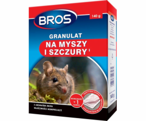 Granule pro myši a krysy Bros 140 g