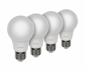 Philips LED Lamp E27 4 pcs. Set 10W (75W) 2700K