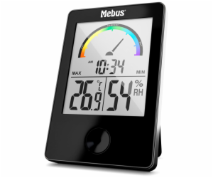 Mebus 40929 Thermo-Hygrometer black