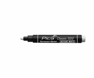 Pica Permanent Marker INSTANT white, Bullet Tip,  1-4mm