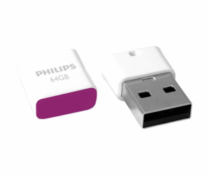 Philips USB 2.0             64GB Pico Edition Magic Purpl...