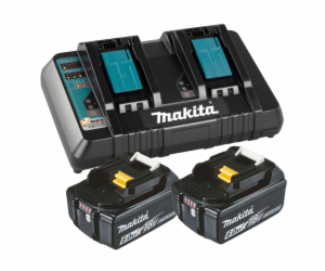 Makita 199484-8 Power Source Kit Li 18V 2x6Ah