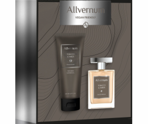 Allverne Set pro muže Tobacco&amp;Amber Edp 100ml+gel 200ml