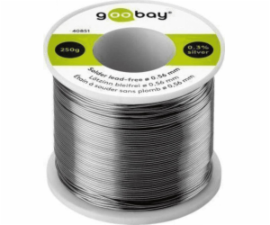 Goobay bezolovnatý pájecí cín 0,56 mm 250 g (40851)