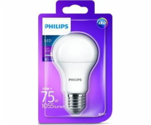 LED žárovka PHILIPS, A60, E27, 10 W, 1055 lm, 4000 K