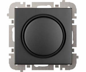 VESTRA ROTARY LED DIMMER FRAMELESS FLUSH-MOUNTED BLACK