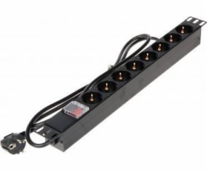 Delta Power strip 19 1U 8x Schuko (PD-8/RACK-N)