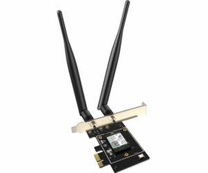 Tenda E33 - Wireless AX5400 PCI Express Adapter, WiFi 6E,...