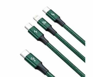 Baseus Rapid Series kabel 3 v 1 USB-C pro M+L+T 20W 1,5m ...