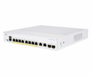 Cisco switch CBS250-8P-E-2G (8xGbE,2xGbE/SFP combo,8xPoE+...