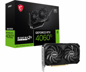 MSI GeForce RTX 4060 Ti VENTUS 2X BLACK 8G OC / 8GB GDDR6...