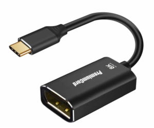 PREMIUMCORD Adaptér USB-C na DisplayPort DP1.4 8K@60Hz a ...