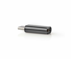 NEDIS adaptér USB/ konektory USB 2.0 A – USB-C zásuvka/ č...