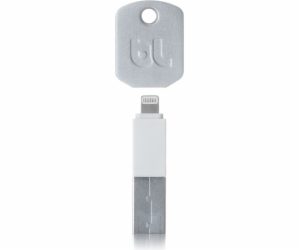  KII dongle USB Lightning nabíječka bílá