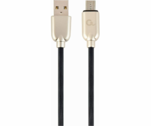 Gembird USB-A - microUSB kabel 2 m černý (CC-USB2R-AMmBM-2M)