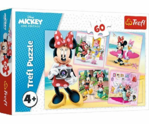 Trefl Puzzle 60 dílků Lovely Minnie 17360