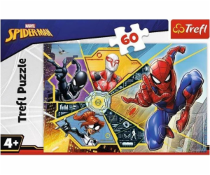 Trefl Puzzle 60 dílků V síti Spiderman 17372 Trefl