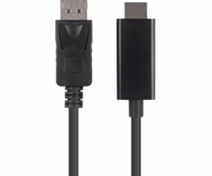 Lanberg CA-DPHD-11CC-0010-BK kabelová redukce DisplayPort...