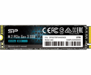 SILICON POWER SSD Ace A60 2TB M.2 PCIe Gen3 x4 NVMe 2200/...