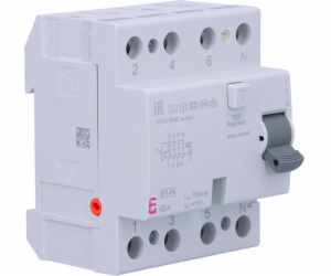 EFI-P4 40A/ 100MA/A DIFFERENTIAL CIRCUIT BREAKER 40A 4P 4...