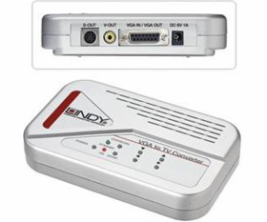 Lindy Composite Video - S-Video - D-Sub (VGA) AV adaptér ...