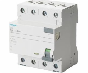 Siemens Proudový chránič 63A 100mA 3+N 400V