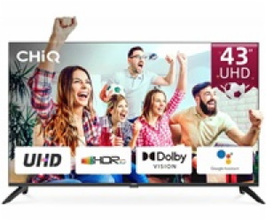 CHiQ U43G7LX TV 43", UHD, smart, Android, Dolby Vision, F...