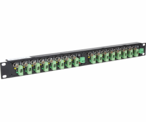 Delta Patch panel 19 16x BNC (G-16/R19)