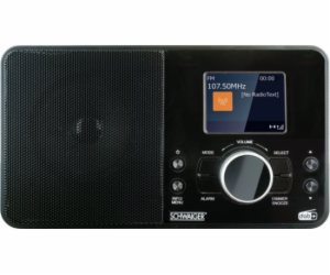 Rádio Schwaiger Rádio DAB+/FM Schwarz