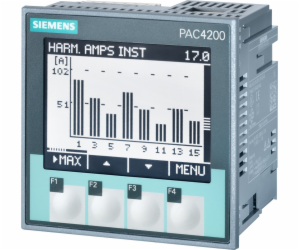 Siemens Síťový analyzátor parametrů s čítačem pac4200 LCD...