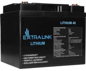 ExtraLink LiFePO4 baterie 40AH 12,8V BMS EX.30431