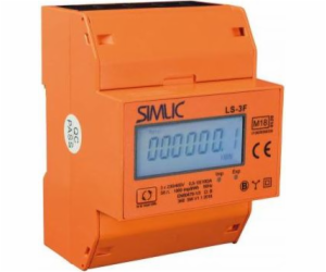 Simet 3fázový elektroměr 80A 3x230/400V s LCD displejem-3...