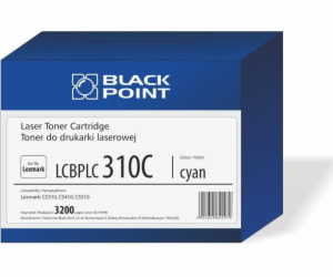 Náhradní toner pro černý bod LCBPLCS310C azurový 70C2HC0 ...