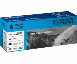 Náhradní toner pro černý bod LCBPLCS317C azurový 71B20C0 ...