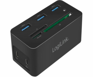 LogiLink 10in1 USB-C stanice/replikátor (UA0370)