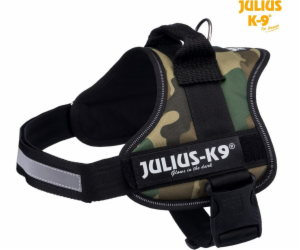 Postroj Trixie Julius-K9®, 2/L–XL: 71–96 cm/50 mm, kamufláž