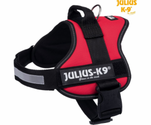 Postroj Trixie Julius-K9®, 2/L–XL: 71–96 cm/50 mm, červený