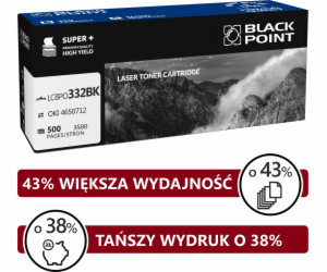 Toner Black Point LCBPOC332BK Černý náhradní 46508712 (BL...