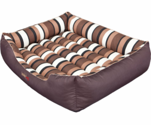 Hobbydog Comfort Bed - hnědá s XXXL popruhy