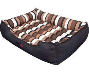 Hobbydog Comfort Bed - černá s XXXL popruhy