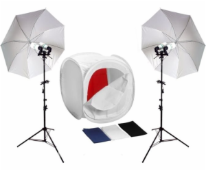 Sada Massa Studio Set bez stínu Fotografická sada 2x 325W...