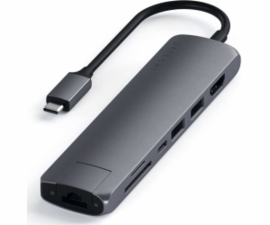 Satechi Slim Multiport USB-C Station/Replicator (ST-UCSMA3M)