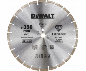 DEWALT DIAMANTOVÝ DISK 350X25,4 mm segment (DT40213-QZ)