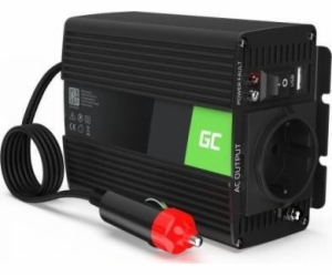 Green Cell měnič Měnič napětí 12V 150W/300W Čistá sinusovka