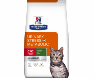 HILL S Feline c/d Urinary Stress + Metabolic - Suché krmi...