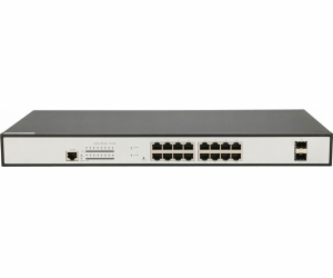 ExtraLink Elalink Ares 16-Port GBE spravoval 350 W Switch...